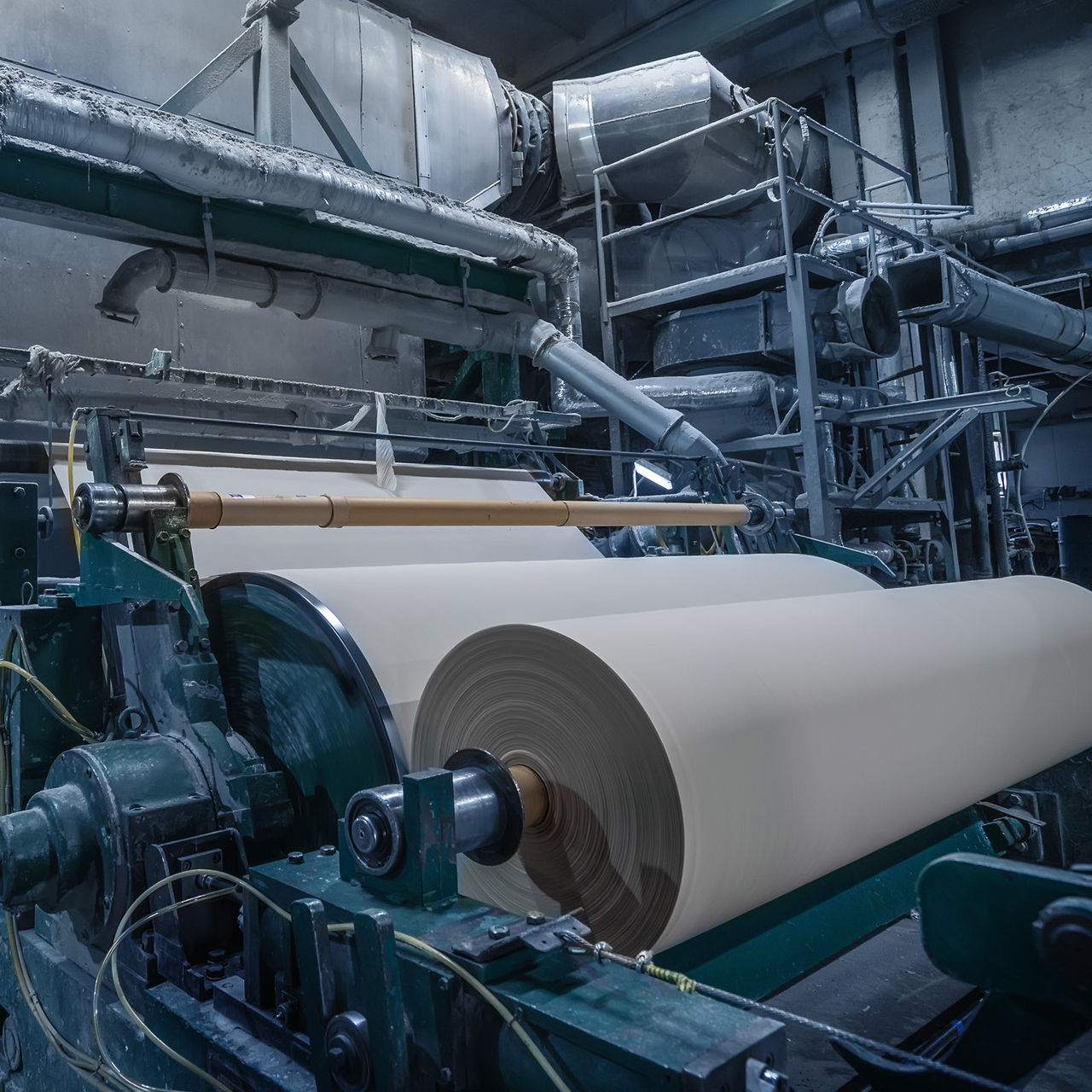 Industrial pulp and paper segment