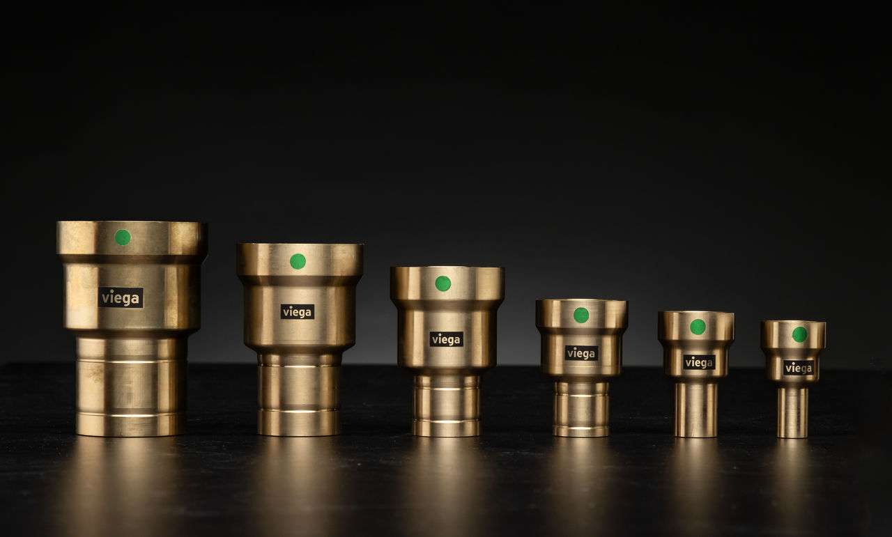 Viega MegaPress Transition Coupling For joining IPS systems to CTS systems